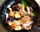 豚バラ茄子丼作り方5写真