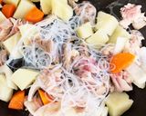 時短フライパンブロッコリー入り肉じゃが作り方9写真