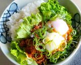 そぼろ温泉卵どんぶり作り方6写真