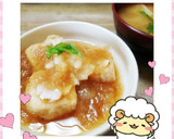 マクロビ☆新たま×新たまの揚げ出し豆腐作り方3写真