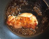 クリームチーズ照り焼きチキンサンド作り方2写真