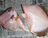解説丁寧♪肝和えで頂く♪カワハギの刺身♪作り方8写真