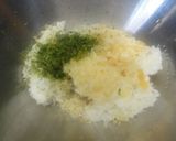 ＊青じそ揚げ玉むすび＊作り方2写真