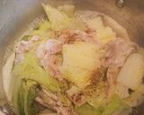豚肉と白菜のミルフィーユ蒸し作り方4写真