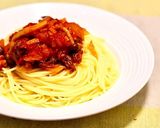 ホタルイカのトマトソースパスタ♪作り方6写真