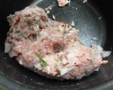 トマトチーズの肉団子の巾着煮♪作り方5写真