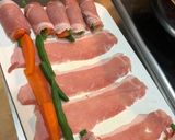 お弁当用〜豚薄切り肉巻き作り方2写真