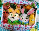 ズートピア『ニック&ジュディ』弁当♡作り方17写真