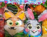 ズートピア『ニック&ジュディ』弁当♡作り方18写真