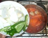 鶏もも肉のトマトスープ♪簡単作り方8写真