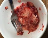 【ゼラチン不要】簡単！いちごのムース風作り方3写真
