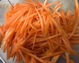 俺流！キャロット・ラペ（ミント風味）作り方1写真