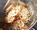 蓮根とえのきの炒め煮作り方3写真