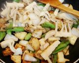 マクロビ☆たけのこと春野菜のお酢炒め作り方3写真
