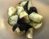 俺流！夏野菜の柚子胡椒ポン酢和え作り方3写真