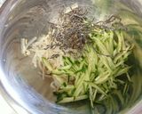 もやしとキュウリの塩昆布和え作り方4写真