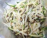 もやしとキュウリの塩昆布和え作り方5写真