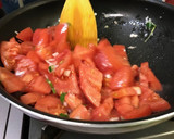 台湾料理：蕃茄炒蛋（トマトと卵の炒め物）作り方2写真