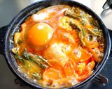 激辛スタミナ鶏ちゃんこ飯鍋作り方14写真