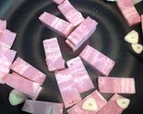たっぷりキノコとベーコンの和風スパゲティ作り方5写真