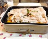 ＊ホットプレートで蒸ししゃぶしゃぶ作り方6写真