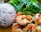 タイ風えびのガーリック炒め作り方10写真