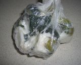 ヘルシー♪長いも野沢菜作り方1写真