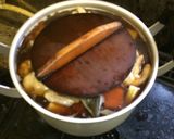 たけのこ　鶏もも肉との煮物作り方13写真