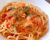 牛乳で簡単!トマトクリームパスタ!!作り方10写真
