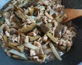 豚肉と茄子の塩昆布炒め作り方7写真