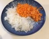 簡単 カリカリ梅と塩昆布チャーハン作り方1写真