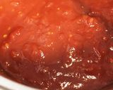 ハンバーグ ソース ホールトマト缶簡単作り方1写真