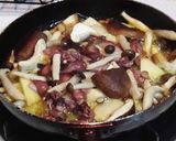 香ばしくタケノコとホタルイカでアヒージョ作り方6写真
