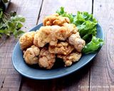 お弁当にも！鶏もも肉の塩マヨ唐揚げ作り方8写真
