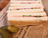喫茶店風☆ハムきゅうりのサンドイッチ☆作り方4写真