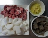 豚切り落とし(切り出し)のさっぱり煮作り方4写真