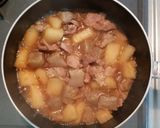 豚切り落とし(切り出し)のさっぱり煮作り方7写真