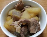 豚切り落とし(切り出し)のさっぱり煮作り方8写真