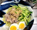 サバ缶のせ冷やし中華〜青じそ風味〜作り方2写真