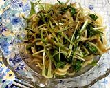 青じそ香る水菜と舞茸のサラダパスタ作り方8写真