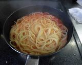 シーフードトマトソースパスタ作り方12写真