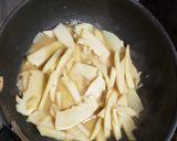 タケノコと春菊の味噌煮込み焼き作り方5写真