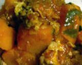 鶏肉とかぼちゃのカレーケチャップ煮作り方5写真