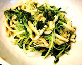 簡単！水菜と揚げの煮浸し♥作り方4写真