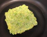 離乳食後期〜キャベツと鰹節のチヂミ〜作り方3写真