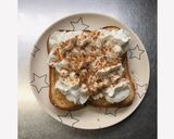 残った林檎のコンポートで食パンデザート作り方5写真