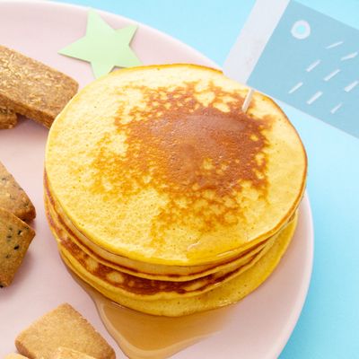 Snaq.Meひよこ豆のパンケーキ by スナックミー 【クックパッド】 簡単