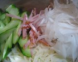 そうめん★サラダ作り方3写真