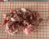 ワラビと豚肉のふんわりお好み焼き作り方2写真