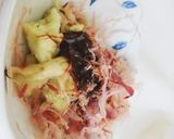 焼きナスのおかか味噌作り方4写真